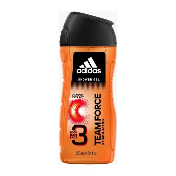 Adidas 3 In 1 Team Force Shower Gel -...