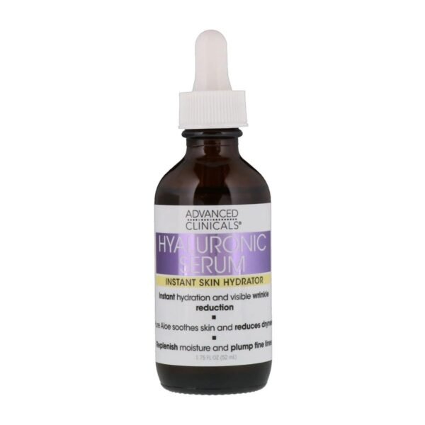 Advanced Clinicals Hyaluronic Serum –...