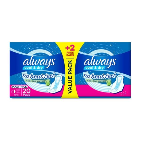 Always Cool & Dry No Heat Feel Maxi T...