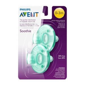 Avent Soothie Pacifier 0-3m 2pcs - Green