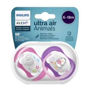 Avent Ultra Air Animals Pacifier 6-18...