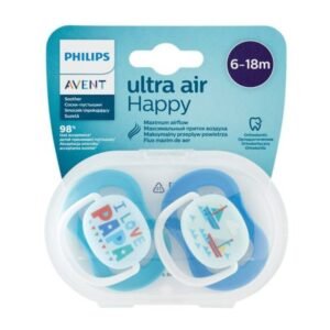 Avent Ultra Air Happy Pacifier 6-18m ...
