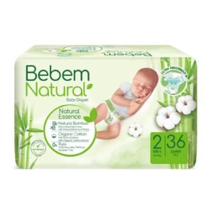 Bebem Natural Baby Diaper Size 2 Mini...
