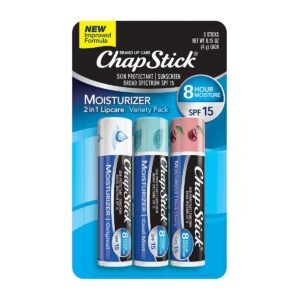 Chapstick Moisturizer 2 In 1 Lip Care...