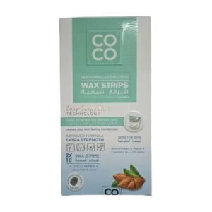 Coco Wax Strips Almond Extract & Vita...