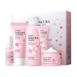 Laikou Japan Sakura Skin Care Set - 5...