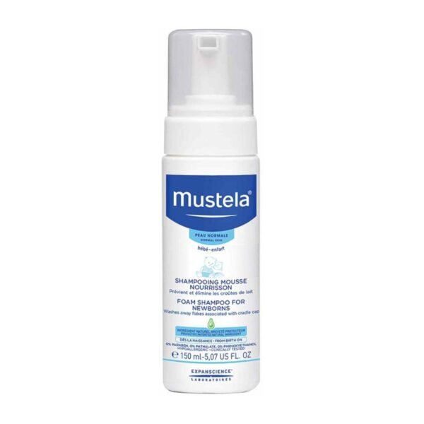 Mustela Foam Shampoo For Newborns - 1...