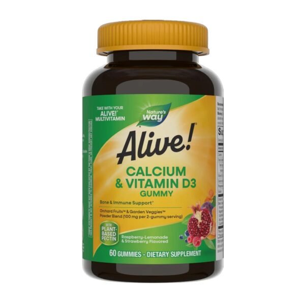 Nature’s Way Alive Calcium+ Vitamin D...