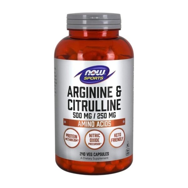 Now Sports Arginine & Citrulline Amin...