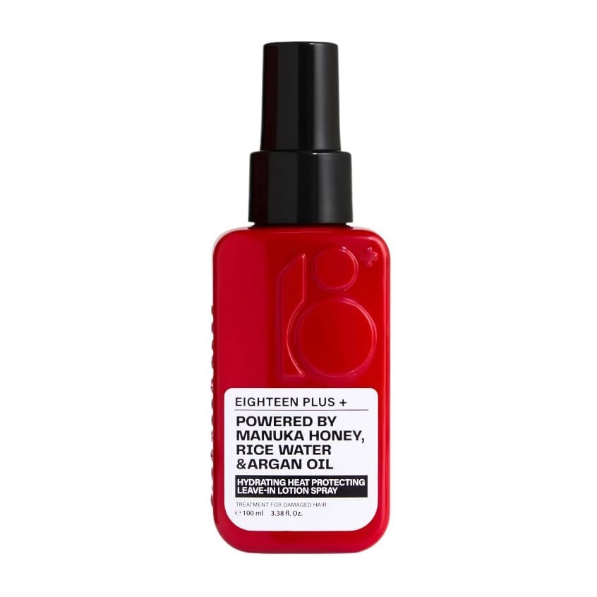 18 Plus Hydrating Heat Protecting Leave-In Lotion Spray - 100ml