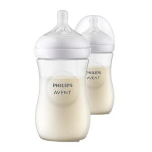 Avent Natural Response Baby Bottle 1m+ 2 Bottles - 260ml