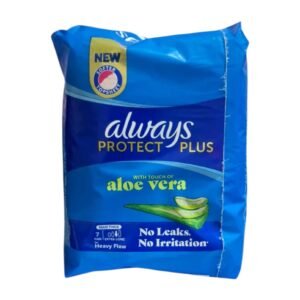 Always Protect Plus Aloe Vera Maxi Thick Extra Long Pads - 7 Pads