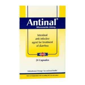 Antinal 200 mg - 24 Capsules