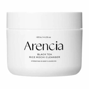 Arencia Black Tea Rice Mochi Cleanser - 120gm