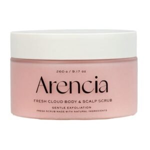 Arencia Fresh Cloud Sea Salt Body & Scalp Scrub Lavender and Pear - 260gm