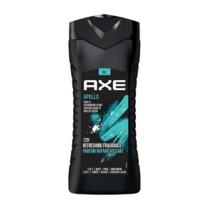 Axe Apollo Body 3 In 1 Body, Face And Hair Wash - 400ml
