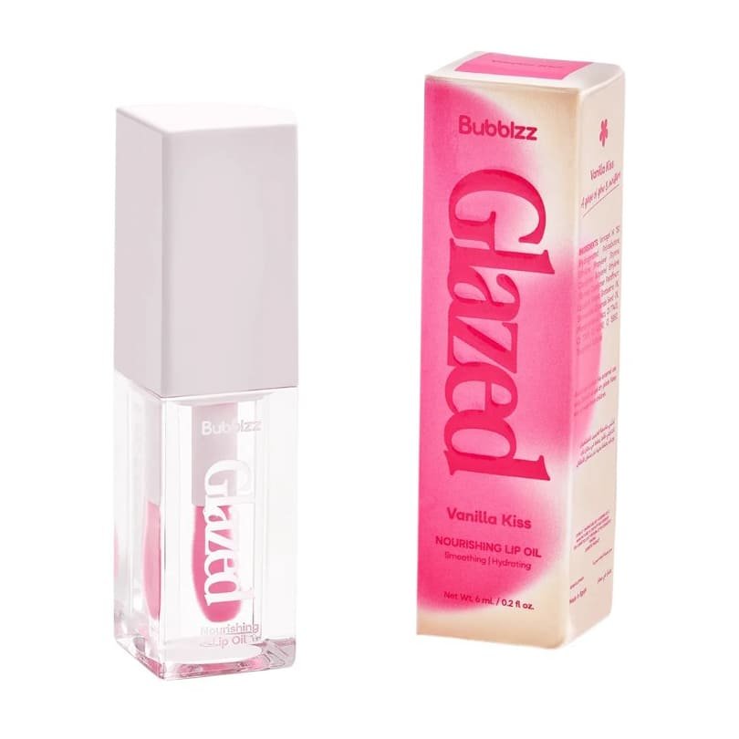Bubblzz Glazed Vanilla Kiss Lip Oil - 6ml
