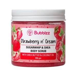 Bubblzz Strawberry n’ Cream Body Scrub - 250gm