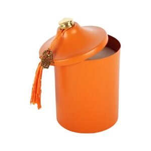 Candle Connection Caramelized Vanilla Orange Scented Pyramid Candle Cup