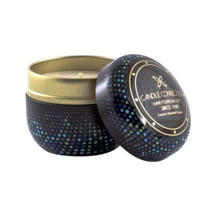 Candle Connection Polka Dots In Blue Scented Candle