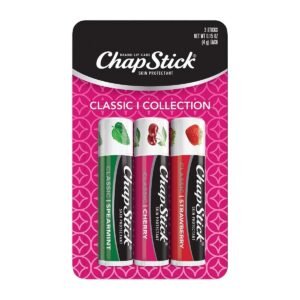 ChapStick Classic Collection Lip Balm - 3 Sticks