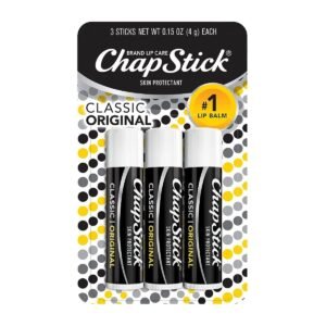 ChapStick Classic Original Lip Balm - 3 Sticks