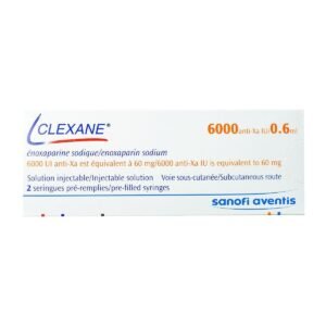 Clexane 60 mg-0.6 ml - 2 Syringes