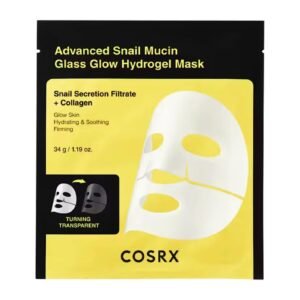 Cosrx Advanced Snail Mucin Glass Glow Hydrogel Mask - 1 Sheet