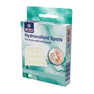 Cure aid Hydrocolloid Spots For Acne and Cold Sores - 24 Count