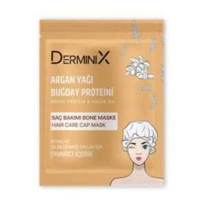 Derminix Wheat Protein & Argan Oil Cap Hair Mask - 50gm