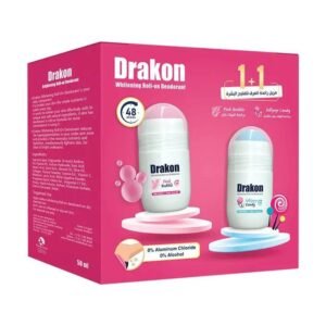 Drakon Offer 1+1 Whitening Roll On Deodorant - 50ml