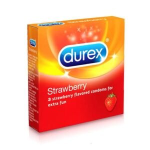 Durex Strawberry - 3 Condoms