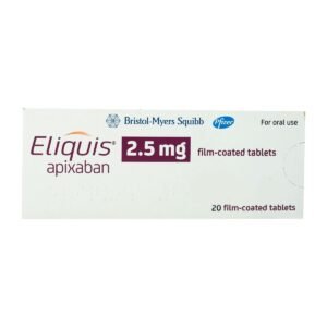 Eliquis 2.5 mg - 20 Tablets