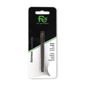 Fe Design Tweezer Golden Plated Straight Tip