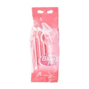 Gillette Blue II Plus For Women - 5 Disposable Razors