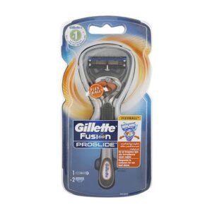 Gillette Fusion Proglide Flexball Razor + 2 Blade