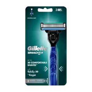 Gillette Mach 3+ Men Razor - 2 Blades