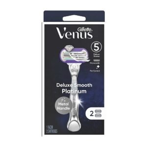 Gillette Venus Deluxe Smooth Platinum - 5 Blades