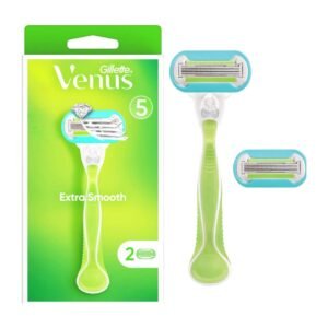 Gillette Venus Extra Smooth Razors - 1 Handle + 2 Blade