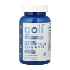Goli Nutrition Magnesium Glycinate Gummies - 60 Gummies