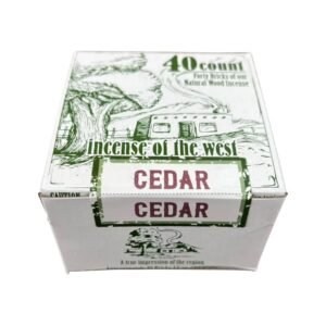 Incienso Of The West Cedar Incense - 40 Count