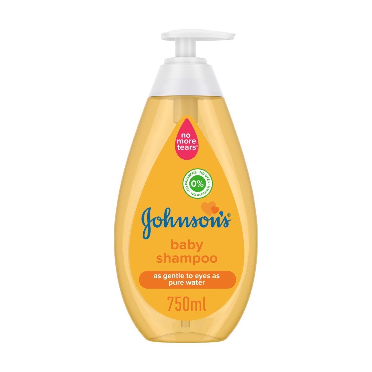 Johnson's As Gentle To Eyes as Pure Water Baby Shampoo - 750ml