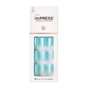Kiss Impress Short Rain Check Nails - 83773