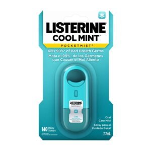 Listerine Cool Mint Pocket Mist Spray - 140 Mists Sprays