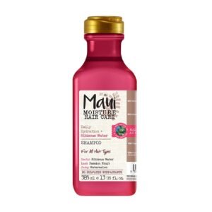 Maui Moisture Daily Hydration + Hibiscus Water Shampoo For All Hair Types - 385ml