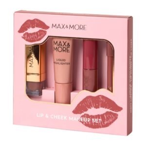 Max & More Lip & Cheek Makeup Set