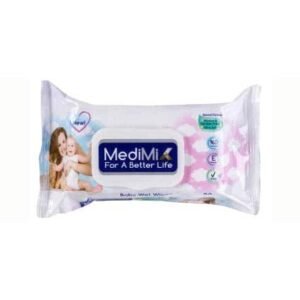 Medimix Baby Wet Wipes - 80Pcs