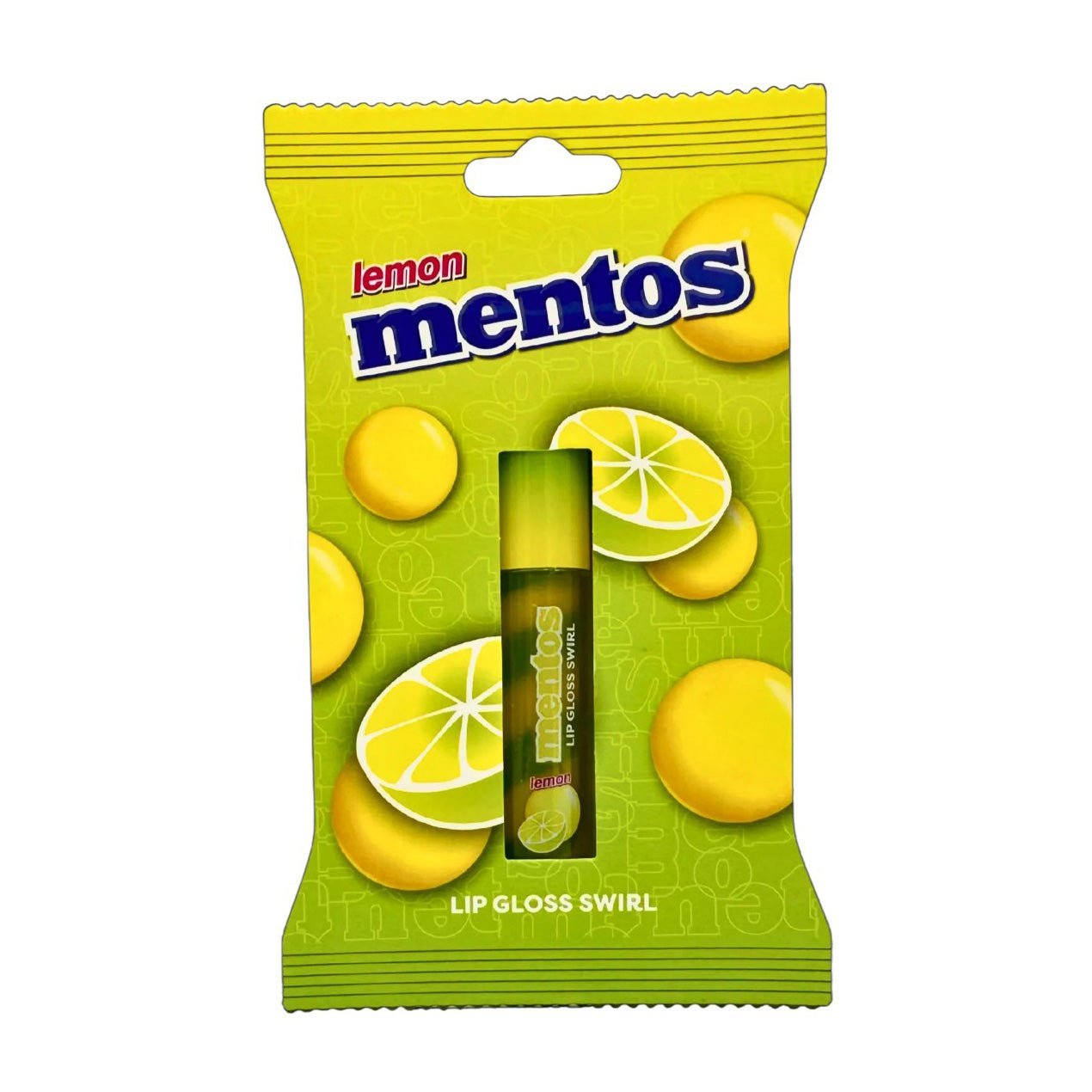 Mentos Lemon Lip Gloss Swirl - 3.8ml
