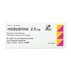 Midodrine 2.5 mg - 20 Tablets