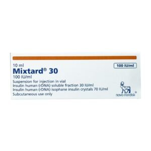Mixtard Vial 100 IU-ml - 10 ml